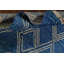 Tapis oriental marocain bleu fait à la main 6 x 10