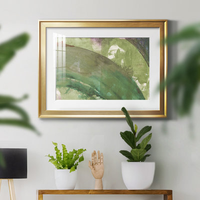 Serene Green II - Picture Frame Print