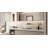 MEJE 24-Inch Unique Lotus Leaf Flower Shape Bathroom Vessel Sink, Above Counter Porcelain Ceramic Vessel Vanity Sink, Art Basin (Include Pop Up Drain)-98755260