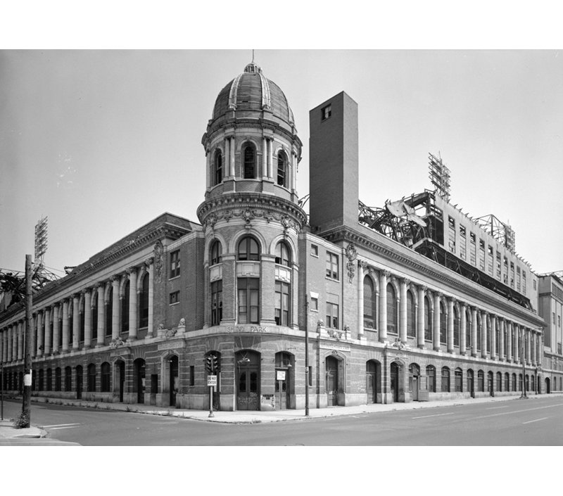 Shibe Park, 13" H x 18" W
