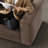 Coffee 100% Polyester Modular Sofa cushion couch-108607844-108607847