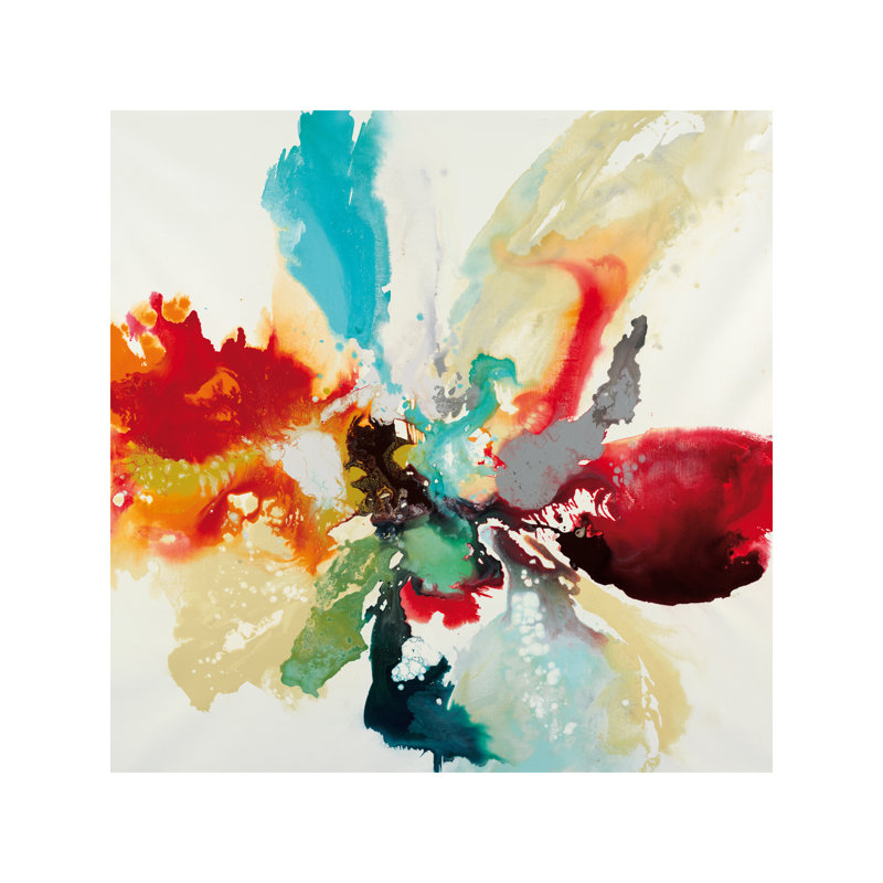 Color Expression by Randy Hibberd - Wrapped Canvas Painting, 45.72 cm H x 45.72 cm W x 1.91 cm D