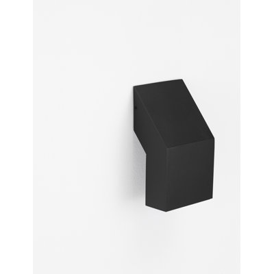 Black Integrated LED Outdoor Flush Mount