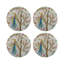 Glass Beads Round Beaded Placemats