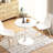 Versatile Octagonal Coffee Table With Durable Materials For Various Rooms
