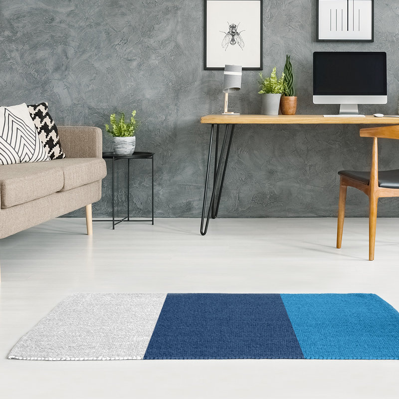 Striped Indoor Rug, Rectangle 2' x 3', Yes