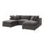 Canapé modulaire rembourré Alberto-295452391
