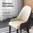 Modern 5/7 Pieces Dining Room Sets, Pre-Assembly Rectangular Dining Table Sets, Sintered Stone Tabletop Kitchen Dining Table Set With Upholstered PU Leather Chairs-1335641245-1335641239-1335641241