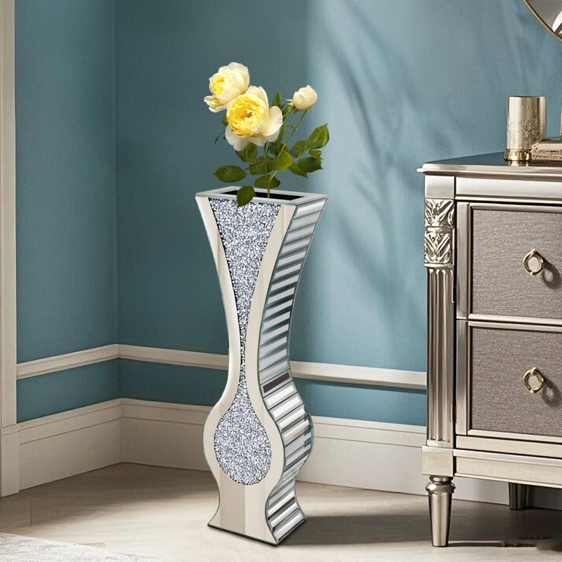 Glass Floor Vase