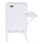 Lit escamotable en bois avec port USB et tablettes amovibles Hensley-125737416-125737417