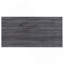 Bureau d'écriture rectangulaire gris et chrome patiné