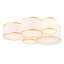 Plafonnier encastré cylindrique 5 lumières Cluster-2113411450