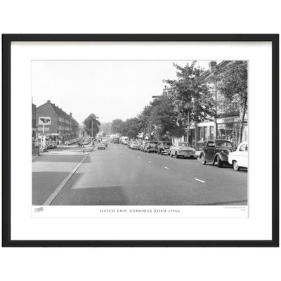 Hatch End, Uxbridge Road C1965 by Francis Frith - Single Picture Frame Print