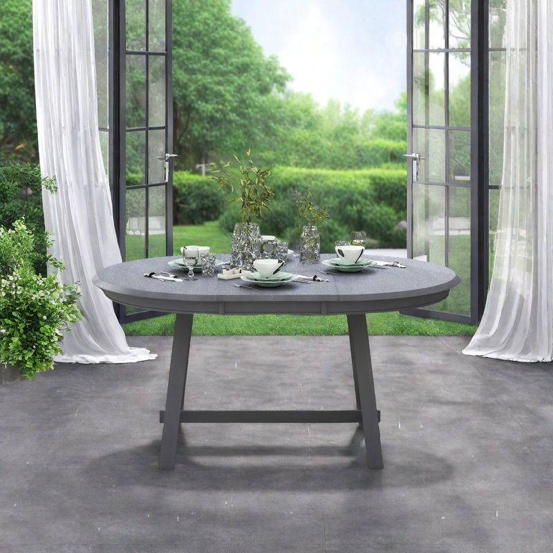 Wood Dining Table Round Extendable Dining Table For Dining Room