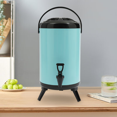 Stainless Steel Beverage Dispenser Cold And Hot Drink Dispenser Insulated Beverage Container For Parties