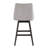 Wasser Solid Wood Upholstered Swivel Barstool With Fabric Seat-550048385-555857399-555857398