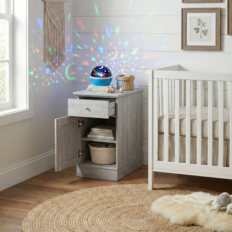 Table de bout Korbin, Gris