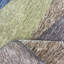 Wool Abstract Area Rug in Blue/Yellow/Brown-1068105618