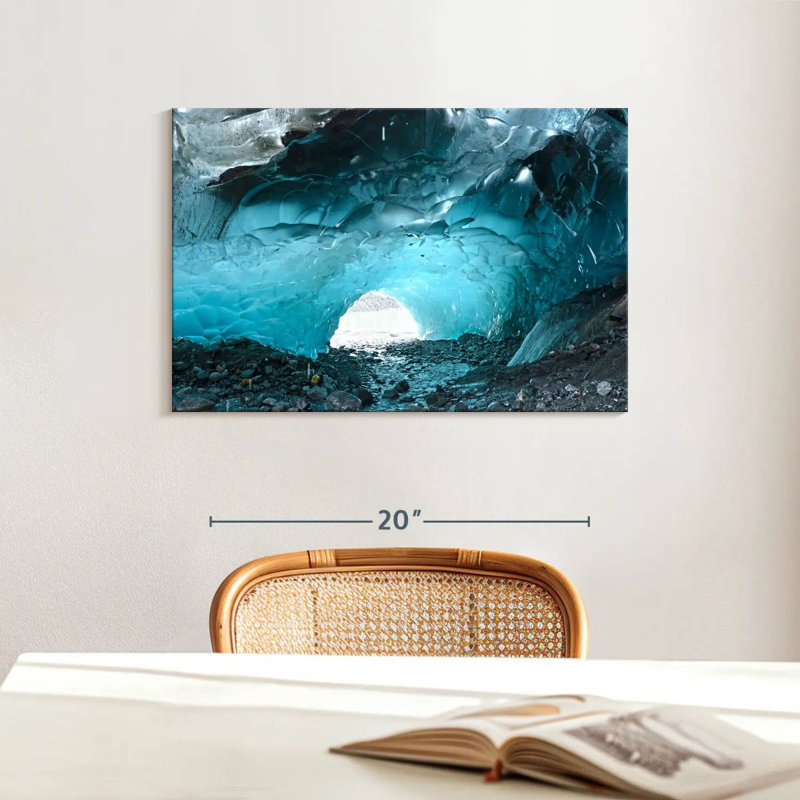 Grotte de glace Kavia Juneau, H 16 po x l 24 po