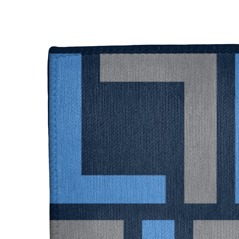 Geometric Indoor Rug, Rectangle 9' x 12'