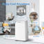 Climatiseur portatif 14 000 BTU avec télécommande, blanc