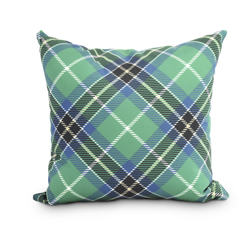 Housse et insert de coussin carré Winter Resort, Vert, 16 po x 16 po