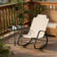 Siège relaxant, chaise berçante d'extérieur