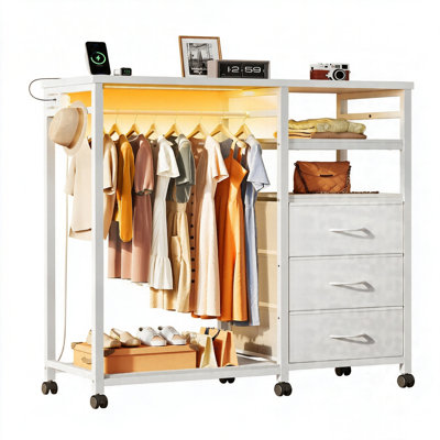 105.21 cm W Chest of 3 Drawers