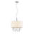 Bixby 3 - Light Fabric Drum Chandelier-778202904