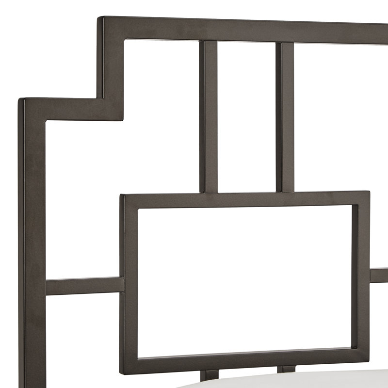 Schiffer Metal Open-Frame Bed, Queen
