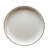 Mimosa Round Tray, Gold Accented Trims, Glossy White