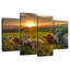 Brampt, vaches au coucher du soleil-108823550