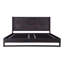 Lit plateforme en bois massif Terrance King-1481386861