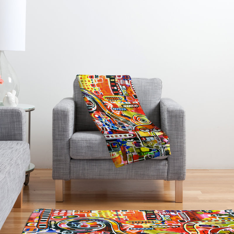 Robin Faye Gates Throw Blanket, Large