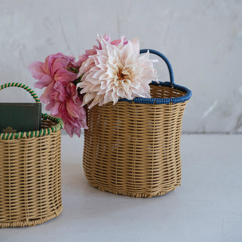 Woven Hanging Baskets with Handle