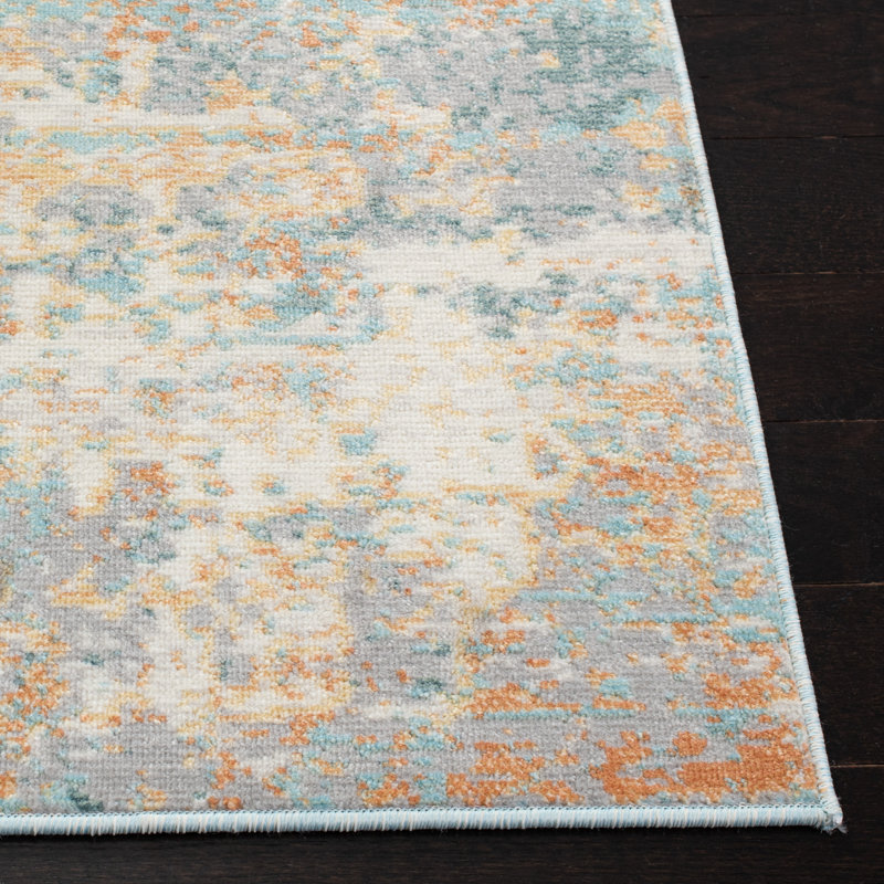 Tapis abstrait Aria Performance, Rectangle 4 pi x 6 pi