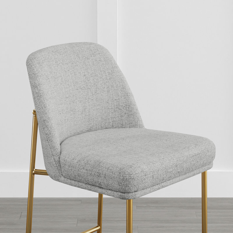 Gerlikka Upholstered Counter Stool with Metal Frame (Set of 4)