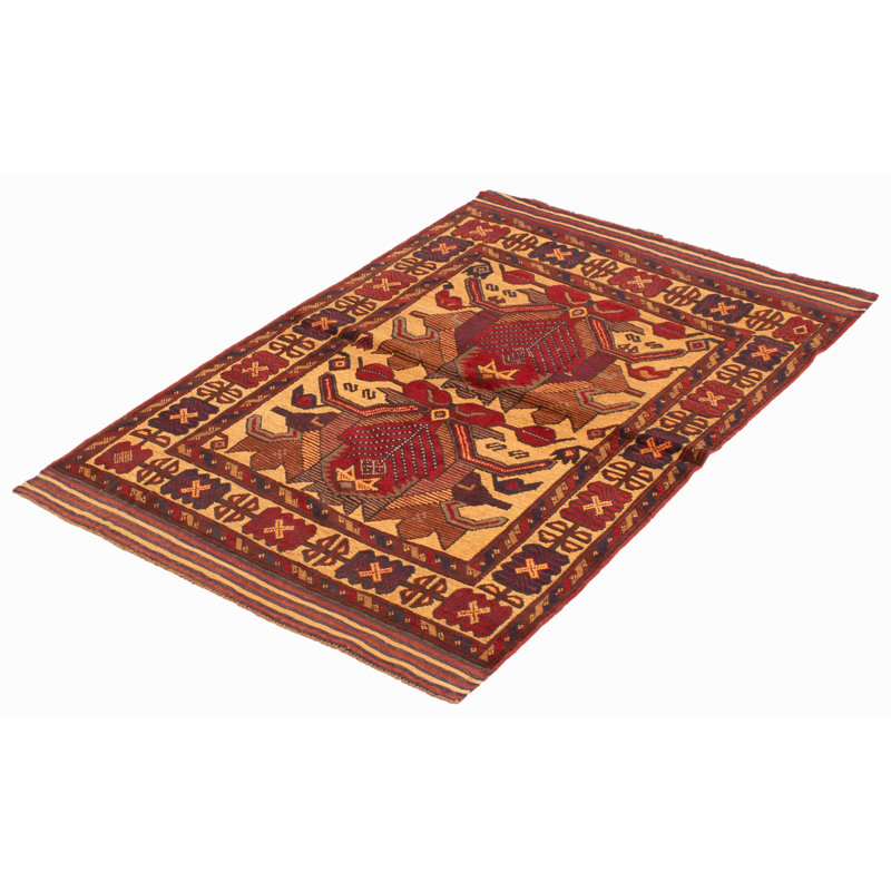 Tapis tadjik brun clair 4 pi 0 po x 6 pi 4 po