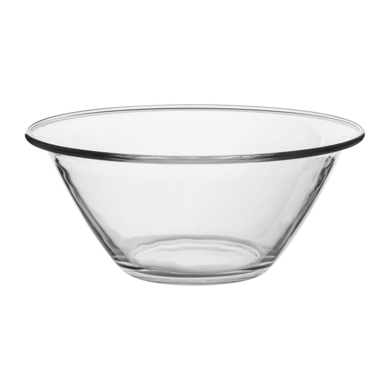 Mr Chef Glass Nesting Mixing Bowl, 22cm Diameter