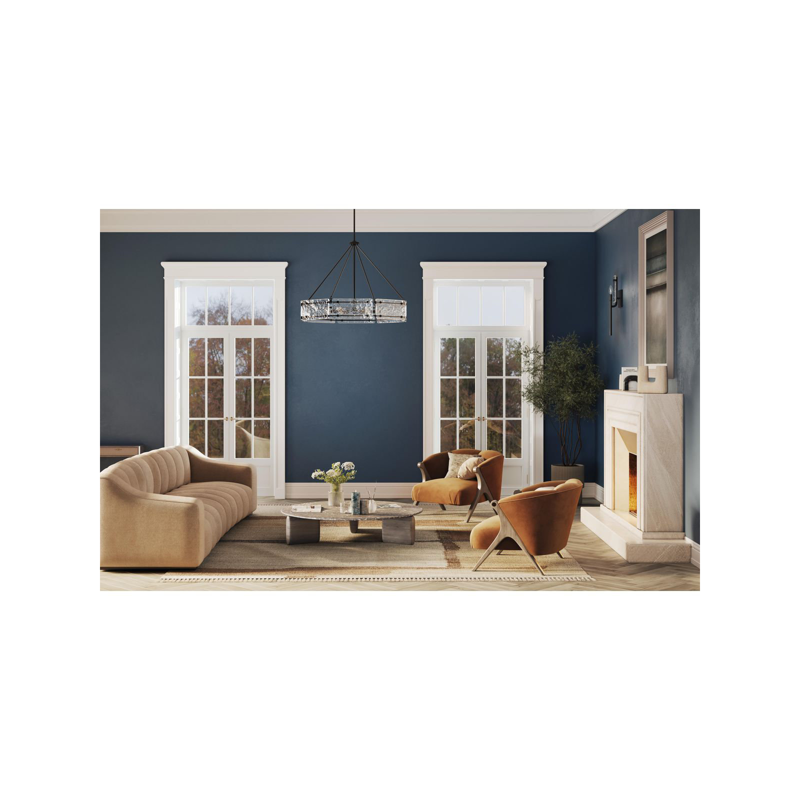 Jodge Single Light Glass Dimmable Wall Sconce