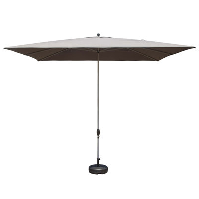 Rectangle Patio Umbrella With Crank Lift (Base Not Included)