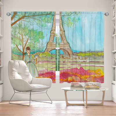Jenay Room Darkening Curtains / Drapes Pair
