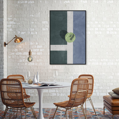 " Tennis Court Area " Painting Print