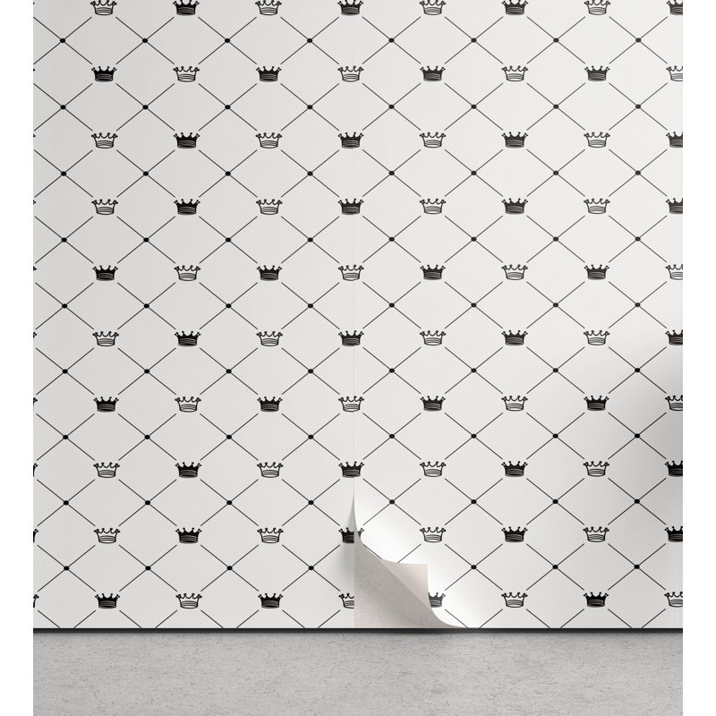 Rouleau de papier peint Jackob, L 13 po x L 100 po