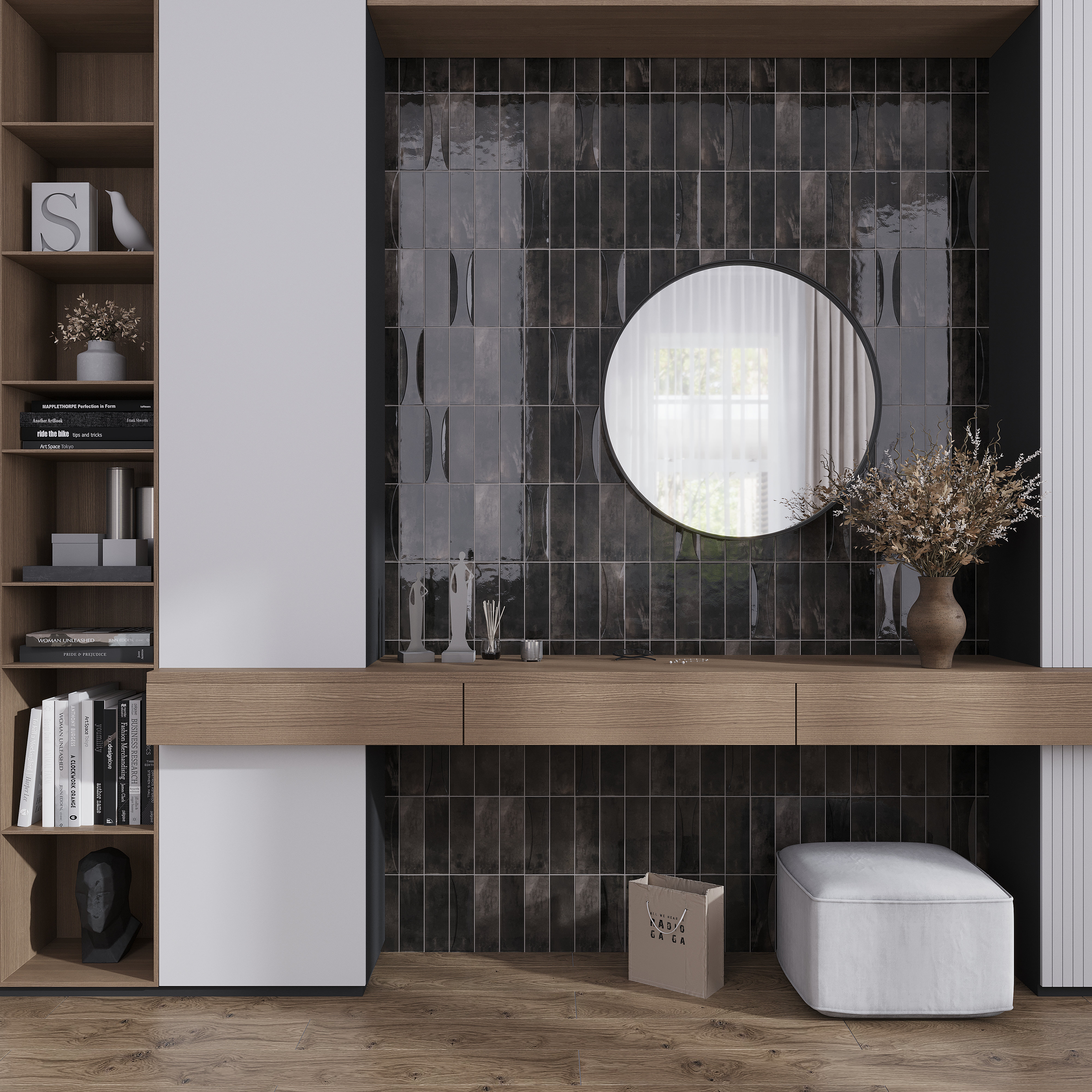 Antiek 2.58'' W x 7.9'' L Beveled Ceramic Subway Singular Tile