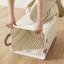  Panier à linge avec roulettes Panier à linge à grande capacité avec poignées imperméables-2141136791-2141136789