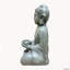 Statue de Bouddha en oxyde de magnésium pour jardin, sculpture résistante aux intempéries pour la décoration de cour extérieure