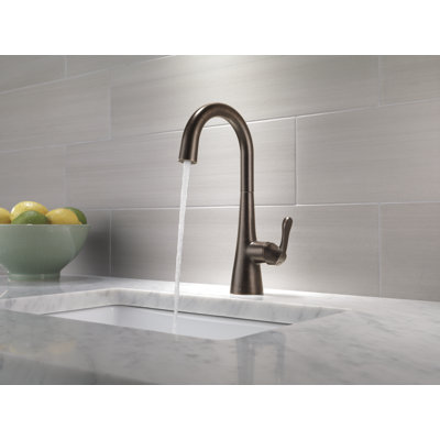 Transitional Single Handle Bar Faucet