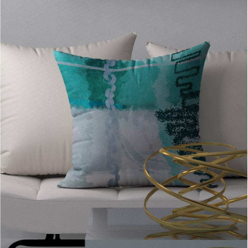  Housse de coussin carré et insert, 18" x 18"
