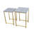 2 tables emboîtables Keturah